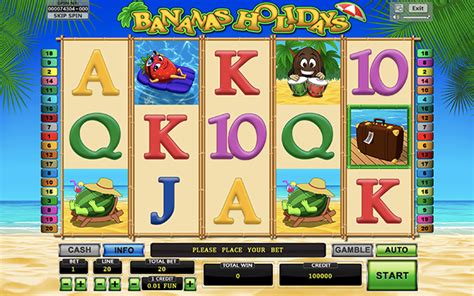 Игровой автомат Bananas Holidays в интернет казино Украина